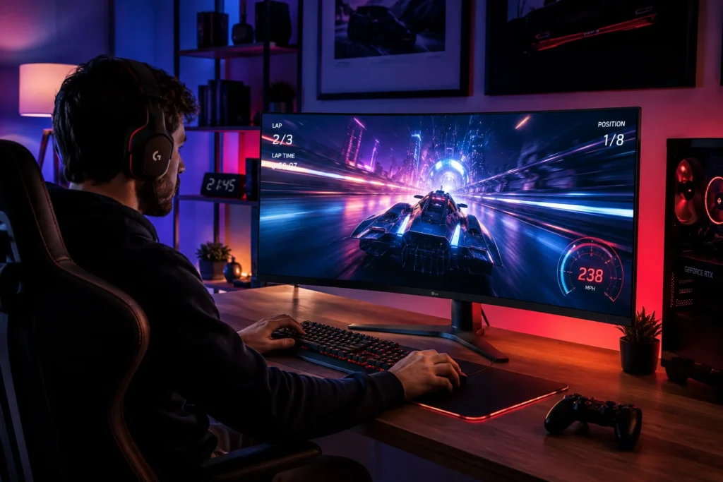 Immersive Gaming Experience with LG UltraGear™