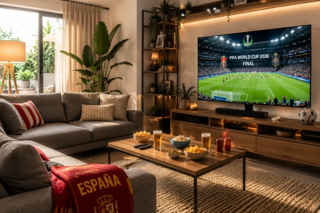 conforama-spain-world-cup-2026-living-room-setup
